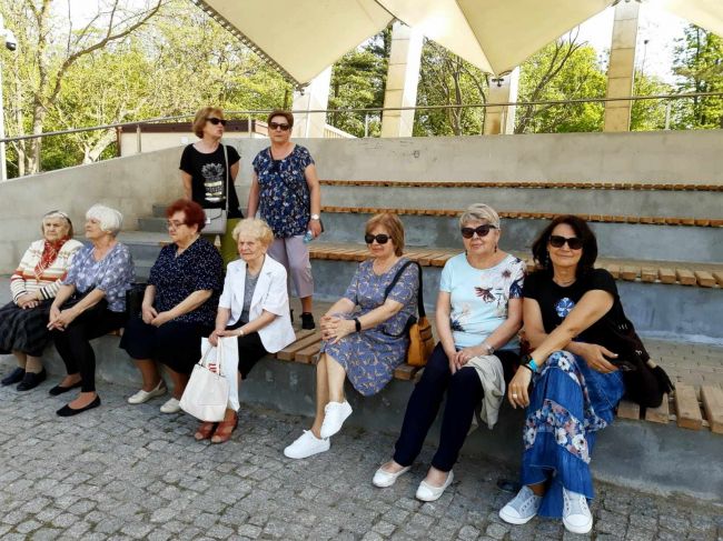 Klub Seniora Wtorkowe Dziewczyny na spacerze w turkowskim...