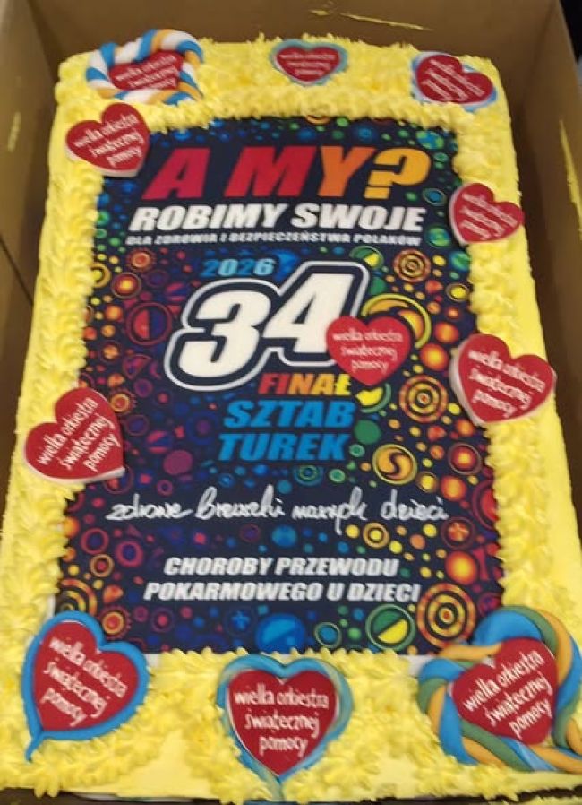 Wolontariusze na WOŚP w Turku